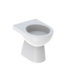 Wasser WC bodenstehende Toilette vertikale Spülung Geberit Selnova Sanitärkeramik Aktion