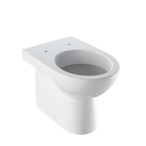 Geberit Selnova bodenstehende Toilette mit horizontaler vertikaler Spülung Sanitär-WC Aktion
