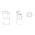 Geberit Selnova Toilettenspülkasten extern Monoblock mit Doppelspülung Verkauf