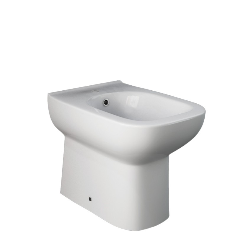 Bodenstehendes Wandbidet aus Keramik, ein Loch, Badkeramik River Aktion Bodenstehendes Wandbidet aus Keramik, ein Loch, Badkeramik River Aktion