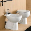 Bodenstehendes Keramik-WC-Becken mit horizontaler Spülung Geberit Colibrì Sanitärkeramik Verkauf