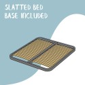 Doppelbett mit Bettkasten, modernes Design Antea 200x200 