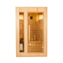 Traditionelle finnische Sauna aus Holz für Zuhause, 2 Personen, Ofen 3,5 kW Zen 2 Verkauf