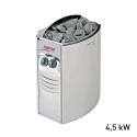 Finnische Heimsauna 3 Personen aus Holz mit Elektroofen 4,5 kW Zen 3 Auswahl