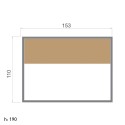 Traditionelle finnische Heimsauna für 3 Personen, Ofen 4,5 kW Sense 3 Auswahl
