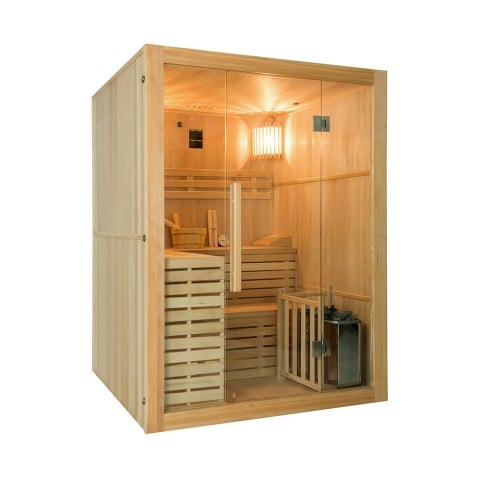 Finnische Sauna 4 Haushalts-Holzofen 6 kW Sense 4 Aktion