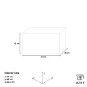 Wandtresor mit elektronischem Zahlenschloss, Tiefe 28 cm, Noway XXL2 Angebot