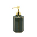 Bad-Accessoire-Set mit Zahnbürstenhalter, Seifenspender, Seifenschale und Toilettenbürste Emerald Angebot