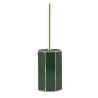 Bad-Accessoire-Set mit Zahnbürstenhalter, Seifenspender, Seifenschale und Toilettenbürste Emerald Katalog