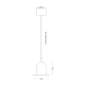 Design-Hängeleuchte Deckenleuchte Hat Lamp Conical Maße