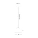 Moderner Hängeleuchter mit 3 Lichtern Hat Lamp Set Maße