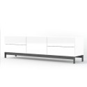 TV-Schrank 170cm, 4 Schubladen, weiße Hochglanzoberfläche, Metis Living Up Angebot