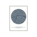 Fotodruck Stadtplan London Rahmen 50x70cm Unika 0006 Verkauf
