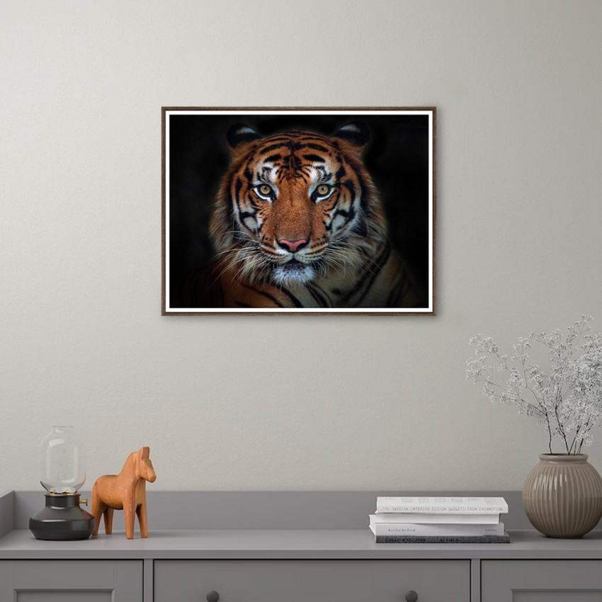 Fotodruck Poster Tiere Tiger Rahmen 30x40cm Unika 0027 Aktion Fotodruck Poster Tiere Tiger Rahmen 30x40cm Unika 0027 Aktion