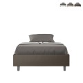 Französisches Polsterbett mit Stauraum 120x190 Halb-Bett Azelia P Aktion