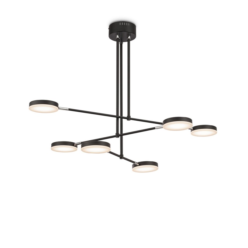 Moderner Design-Kronleuchter mit 6 verstellbaren LED-Lichtern für die Decke Fad Maytoni Aktion Moderner Design-Kronleuchter mit 6 verstellbaren LED-Lichtern für die Decke Fad Maytoni Aktion