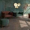 Runde Wandlampe Ø 45 cm LED Licht Aluminium Jupiter Maytoni Aktion