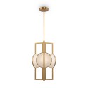 Moderner goldener Metall-Pendelleuchter 3-Flammig Marmor Maytoni Aktion