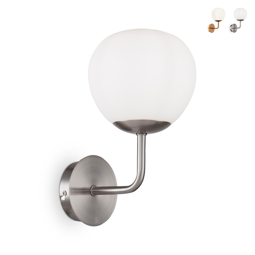 Wandapplikation Wandlampe Kugelschirm weiß Erich Maytoni Aktion Wandapplikation Wandlampe Kugelschirm weiß Erich Maytoni Aktion
