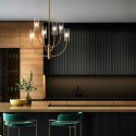 Moderner Kronleuchter-Deckenlampe mit 6 Zylindern - Arco Maytoni Sales