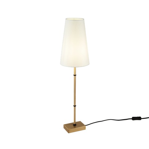 Klassische Tischlampe mit Stoffschirm Zaragoza Maytoni Aktion