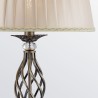 Stehlampe Wohnzimmer klassischer Stil Stoff Grace Maytoni Sales