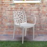 Gartenbarstuhl mit modernen Armlehnen Matrix Armchair BICA Eigenschaften