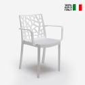 Gartenbarstuhl mit modernen Armlehnen Matrix Armchair BICA Sales
