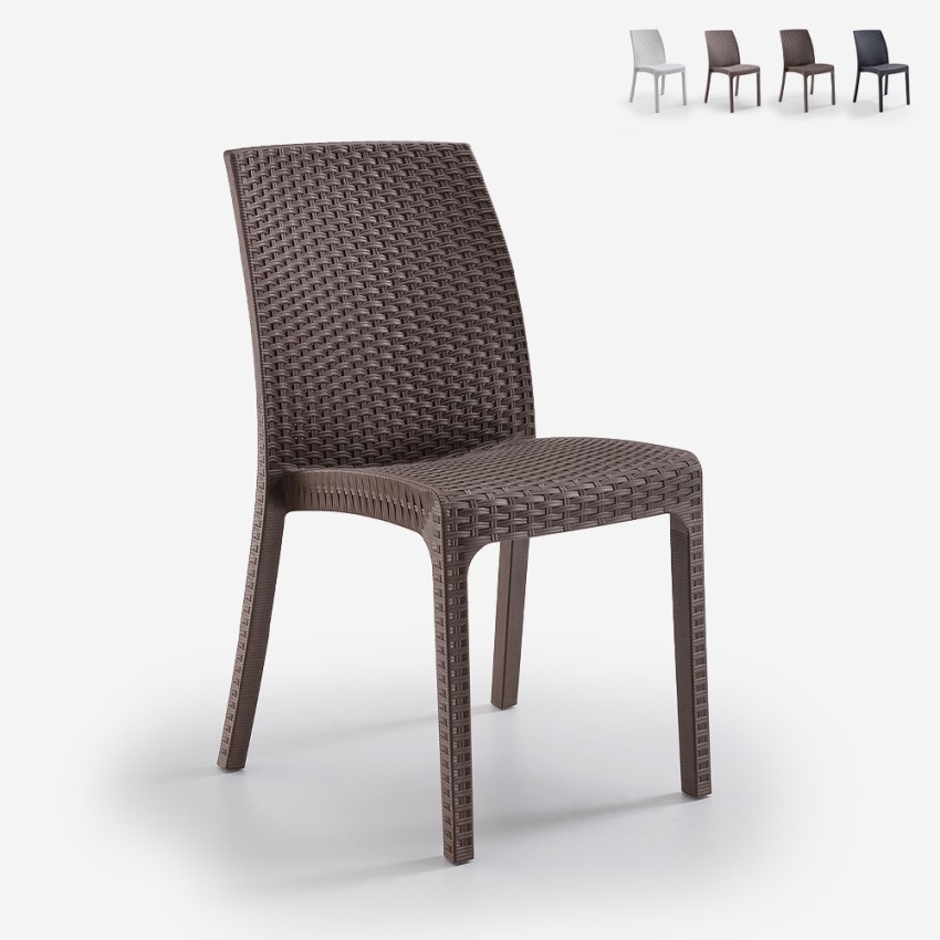 Stapelbarer Rattanstuhl Garten Restaurant Außenbar Virginia Bica Angebot Stapelbarer Rattanstuhl Garten Restaurant Außenbar Virginia Bica Angebot