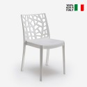 23er Set moderne stapelbare Stühle für Bar und Restaurant Matrix BICA Modell