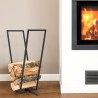 Brennholzhalter für Kaminofen Wohnzimmer modernes Design Log Rack Rabatte
