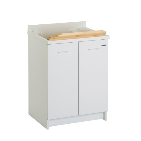 Waschbrettschrank aus Holz 2 Türen 60x50cm Edilla Montegrappa Waschküche Aktion