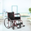 Violet Faltbarer Rollstuhl aus Stahl 15 kg für behinderte und ältere Menschen Katalog