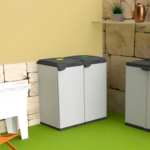 Mobiler Abfallbehälterhalter für die Abfallsammlung Mr.C