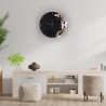 Runde Wanduhr 40cm aus Metall handgefertigt mit tanzenden 3D-Schmetterlingen Ceart Rabatte