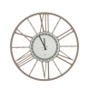 Moderne klassische industrielle runde Wanduhr 80cm Ceart Wheel Auswahl