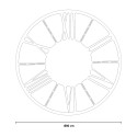 Moderne klassische industrielle runde Wanduhr 80cm Ceart Wheel Kosten