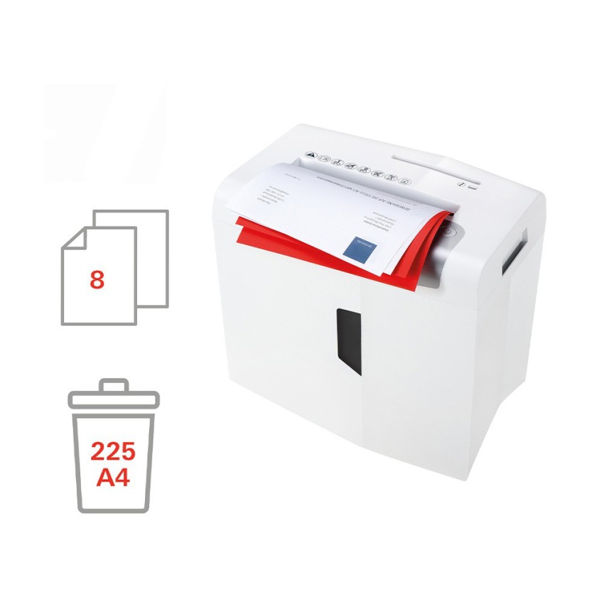 Aktenvernichter für Büro und Kreditkarten, 4,5 x 30 mm, X8 Shredstar HSM Aktion Aktenvernichter für Büro und Kreditkarten, 4,5 x 30 mm, X8 Shredstar HSM Aktion