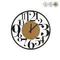 Große runde Wanduhr 60cm modern Ilenia Ceart Aktion