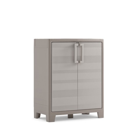 Externer Wäscheschrank mit 2 verstellbaren Einlegeböden Gulliver Basso XL Keter