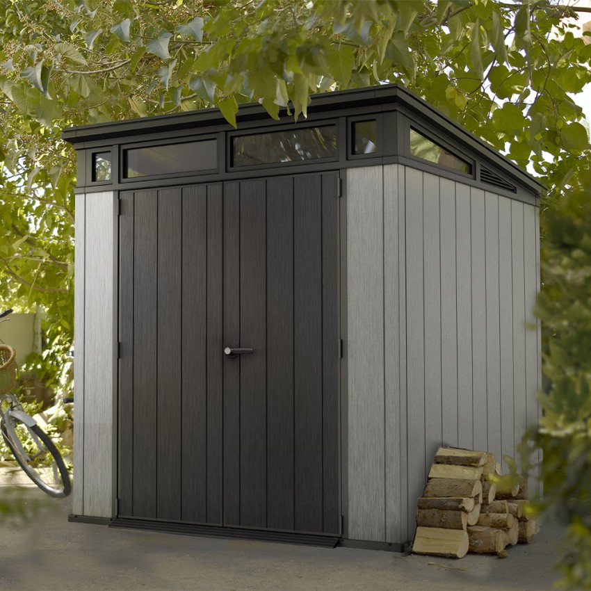 Gartenhaus aus Harz 214x218x226 cm Artisan 7x7 Keter K235880 Aktion Gartenhaus aus Harz 214x218x226 cm Artisan 7x7 Keter K235880 Aktion