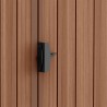 Gartenhaus natürliche Holz-Effekt PVC-Harz 125x184x205cm Darwin 4x6 Keter Preis