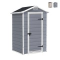 Gartenhaus aus PVC-Resin mit Boden 129x103x196cm Manor 4x3 Keter Aktion
