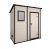 Gartenhaus Geräteschuppen aus PVC 183,5x111x200,5cm Manor Pent 6x4 Keter Rabatte