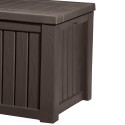 Große Aufbewahrungsbox aus Harz für Garten Rockwood Keter Modell