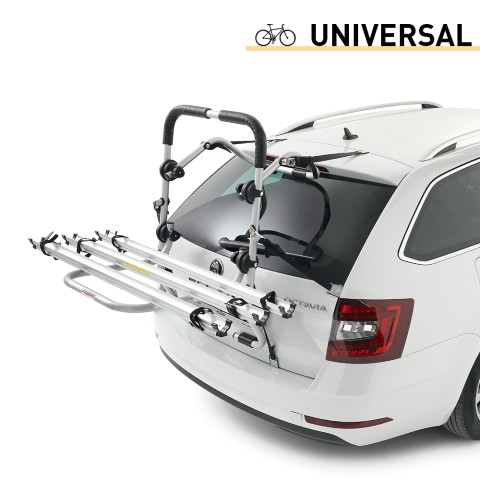 Universal-Fahrradträger hintere Autotür 3 Fahrräder Modular Aktion