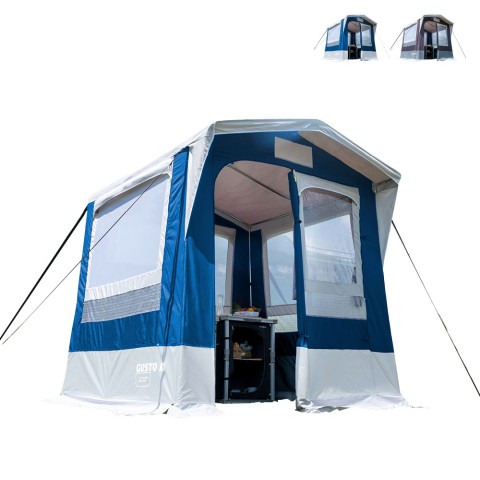 Küchenzelt Cucinotto mit Moskitonetz 150x150 für Camping Gusto NG I Brunner Aktion