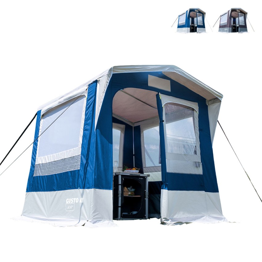 Campingküche Gusto NG III 200x200 Brunner Kochtent Verkauf Campingküche Gusto NG III 200x200 Brunner Kochtent Verkauf