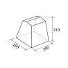 Camping-Küchenzelt 200x200 Stauraum Coriander II Brunner Lagerbestand