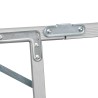 Klapptisch 140x81cm Camping Silver Gapless Level 6 Brunner Lagerbestand
